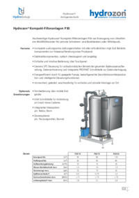 HYDROZON®-Kompaktanlagen P30 - Die kleinen Feinen