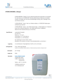 Produktbeschreibung HYDRO-BROMID „flüssig“
