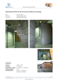 2000 m³ - 2 x HST 1000