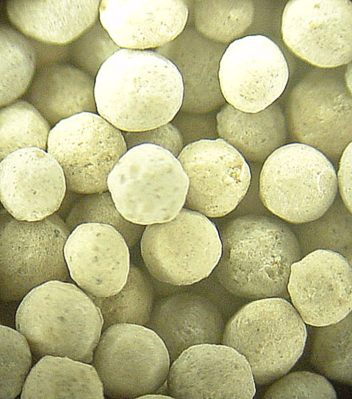 Halbgebrannter Dolomit