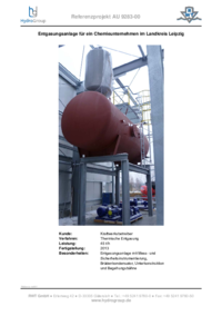 45 t/h - Thermische Entgasung