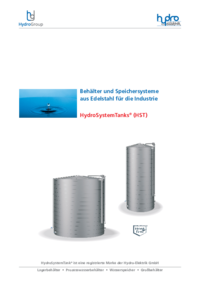 Behälter und Speichersysteme aus Edelstahl für die Industrie