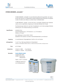 Produktbeschreibung HYDRO-BROMID „kristallin“