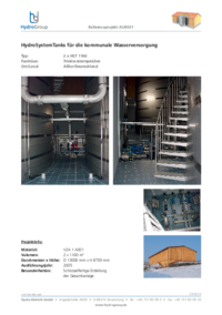 2200 m³ - 2 x HST 1100