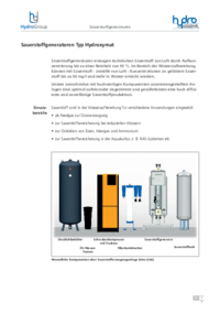 Sauerstoffgeneratoren Typ Hydroxymat
