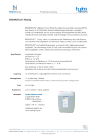 Produktbeschreibung Bromofloc® flüssig
