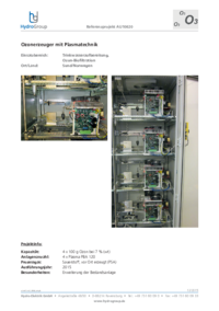 400 g O3 - 4 x Plasma PBA 120