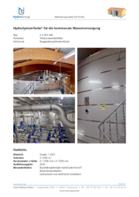 1300 m³ - 2 x HST 650