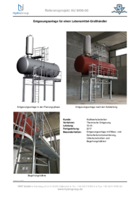 15 t/h - Thermische Entgasung