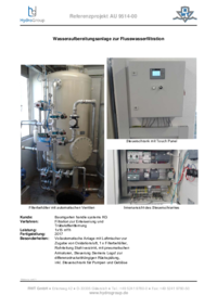 15 m³/h - Filtration
