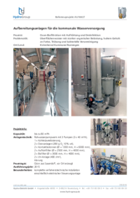 80 m³/h - 4 x Filteranlagen