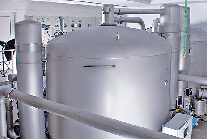 Trinkwasserkompaktanlage zur Quellwasseraufbereitung